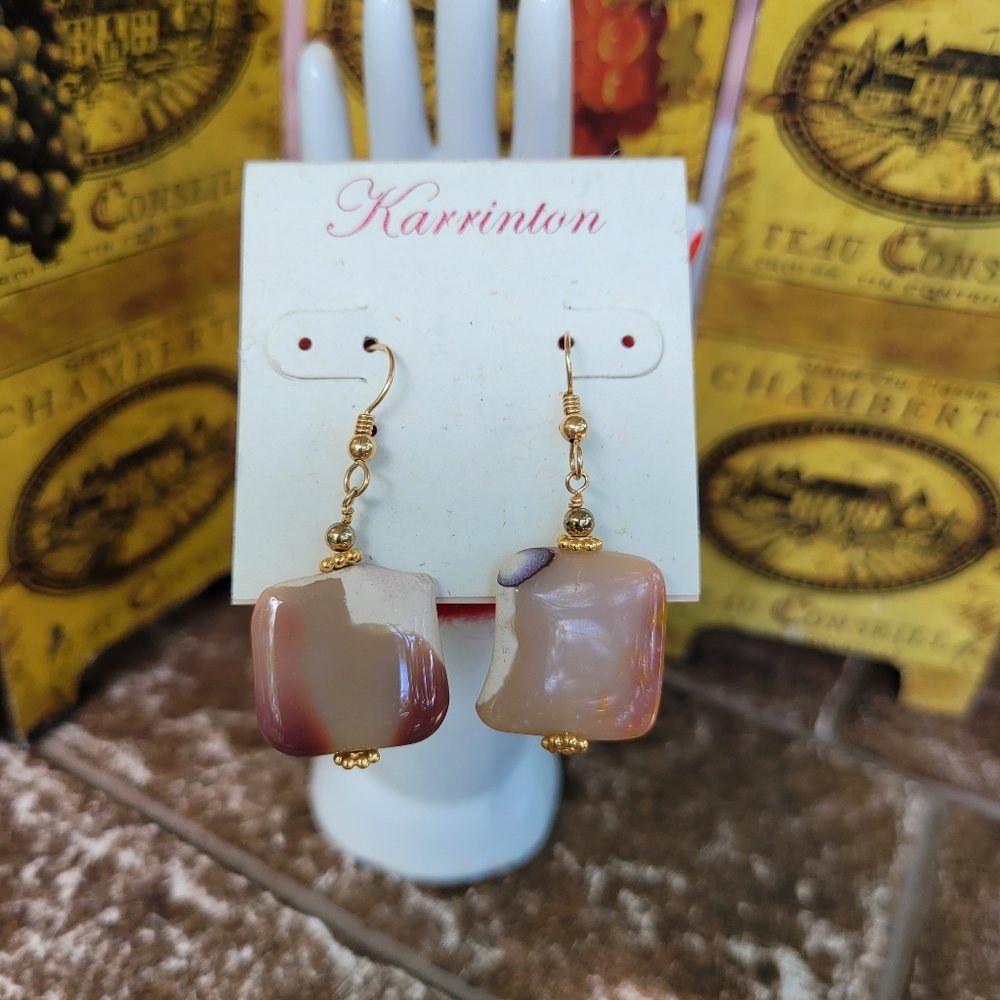 Karrington square earrings